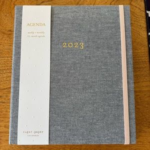 2023 Sugar Paper planner/agenda (chambray)